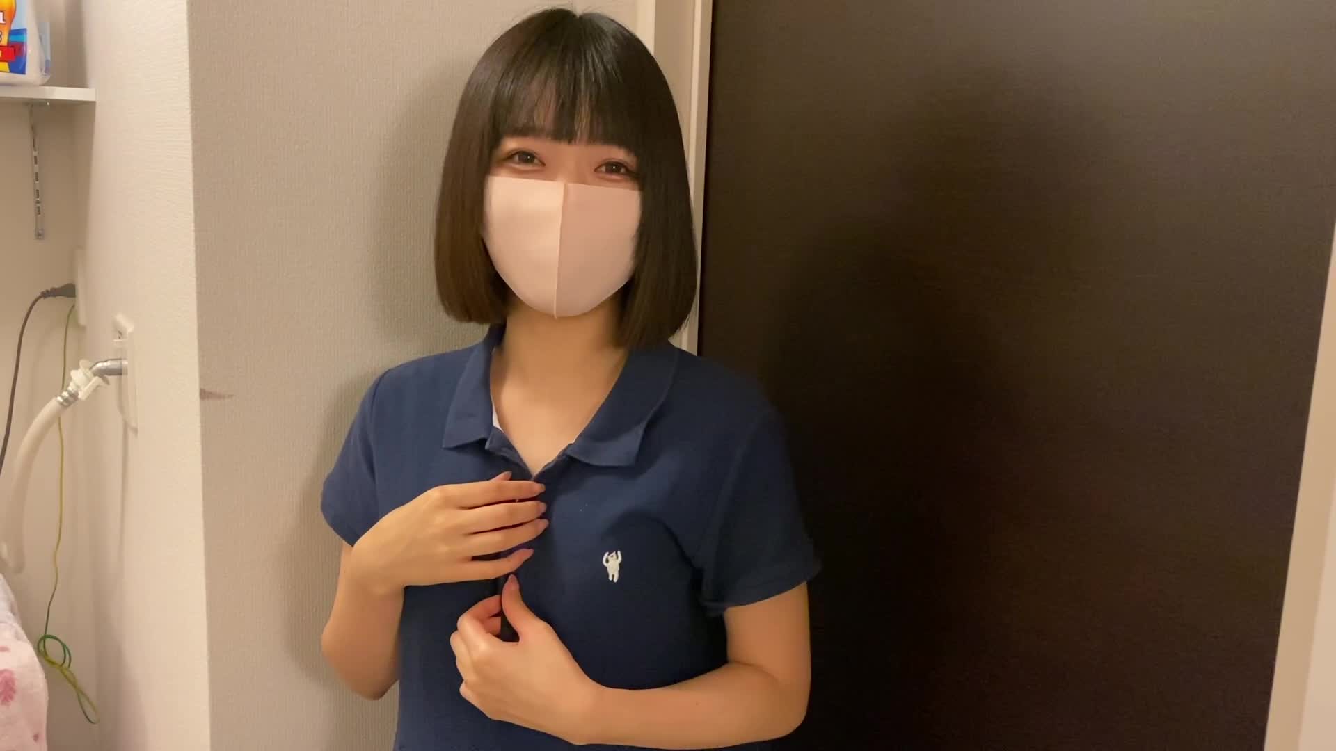 Slender Japanese babe being fucked from behind in the bathroom